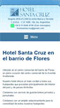 Mobile Screenshot of hotelsanta-cruz.com.ar